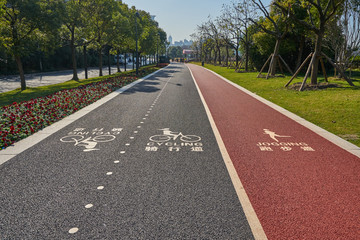 上海滨江大道 健身步道 高清