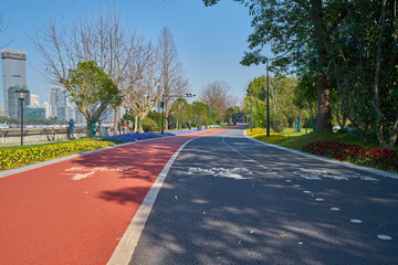 上海滨江大道 健身步道 高清