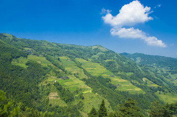 山岭风光