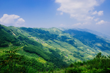 山岭风光