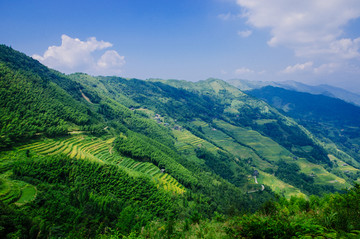 山岭风光