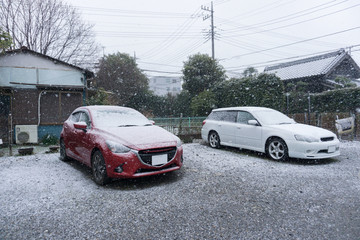 车身 积雪