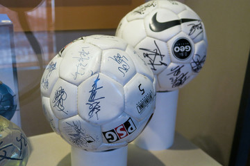 签字的足球 足球纪念品