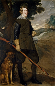 迭戈 菲利普四世狩猎服的肖像
