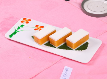 香芒夹心糕