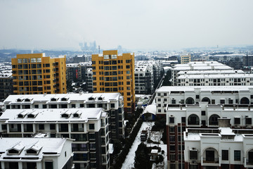 江南雪景