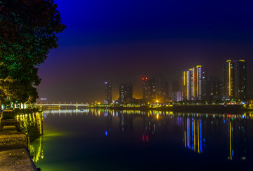 湘江夜景 魅力湘江