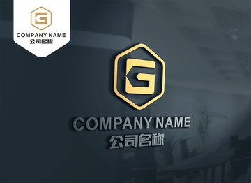 G字母 LOGO设计 G标志