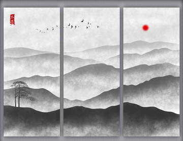 山水画