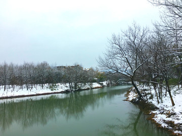 河流两岸