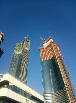 在建超高层建筑