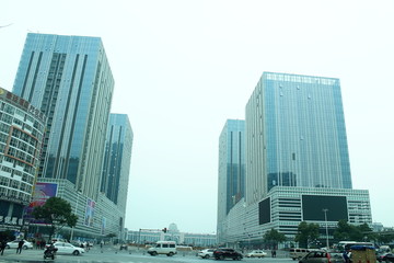 高楼建筑桂林北火车站