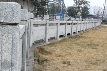 石防护栏