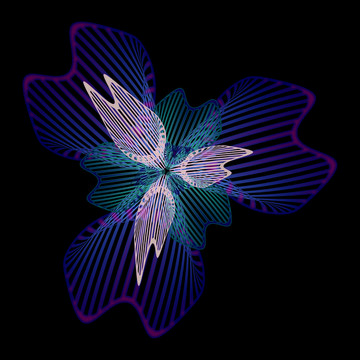 抽象花纹