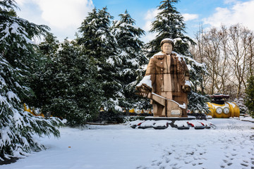 园林雪景