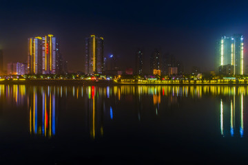 湘江 衡阳夜景