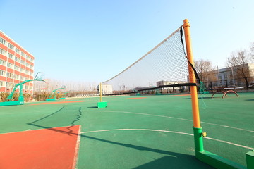 篮网 羽毛球场