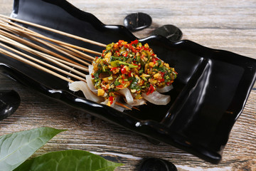 猪皮串