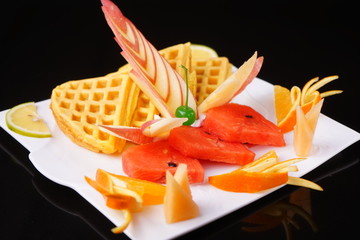 水果松饼