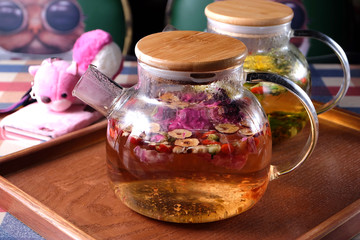 鲜花茶