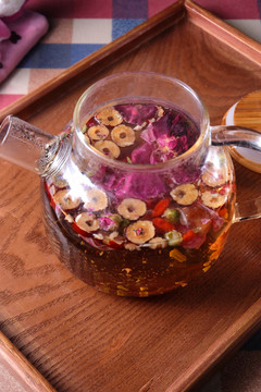 鲜花茶