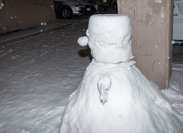 雪人的鼻子