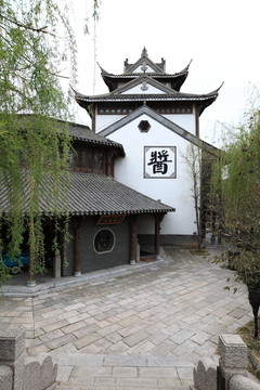 传统建筑 台儿庄古城 古建筑