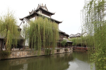古城运河 运河古城 台儿庄古城