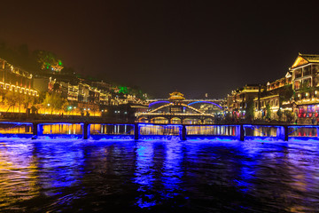 凤凰古城 夜景