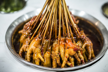 麻辣烫卤鸡爪串002