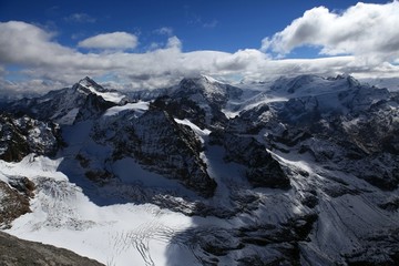 阿尔卑斯山 雪山 铁力士山