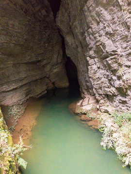 张家界大峡谷 大鲵洞