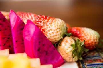 水果 水果拼盘 草莓 水果摆盘