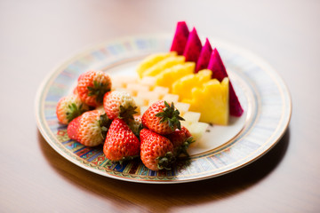 水果 水果拼盘 草莓 水果摆盘