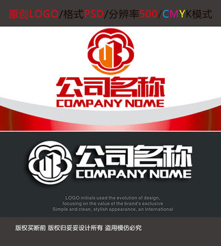 建筑工程企业社区logo设计