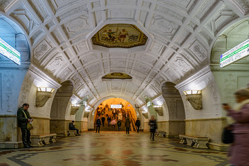 莫斯科地铁站