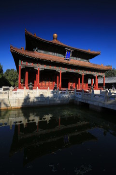 北京孔庙国子监辟雍外景