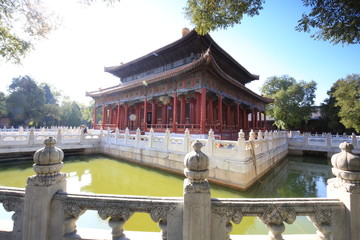 北京孔庙国子监辟雍外景