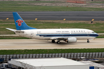 飞机 中国南方航空 大连机场