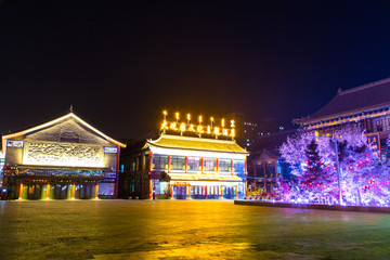 呼和浩特大召寺广场