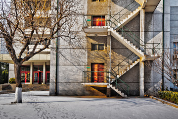 老建筑楼梯
