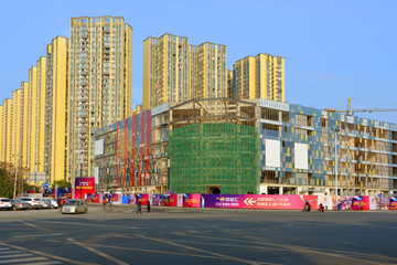 驿都城和建设中的沃尔玛