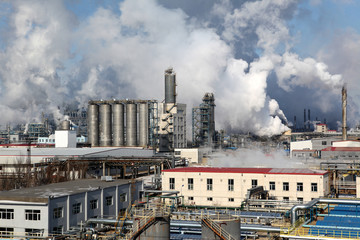 石油化工 化工厂 厂区 厂房