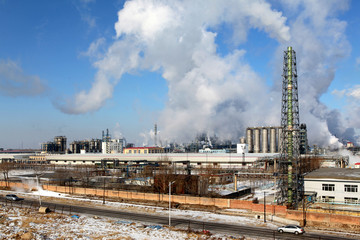 石油化工 化工厂 厂区