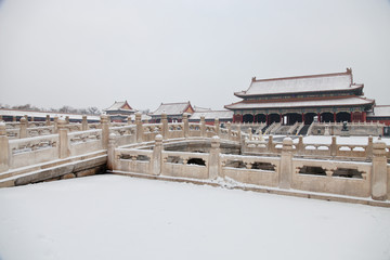 故宫雪景