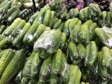 黄瓜 超市 青菜