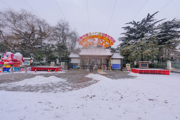 雪后的趵突泉公园 （3）