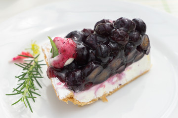芝士蓝莓蛋糕