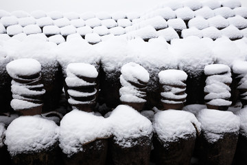 雪景几何图