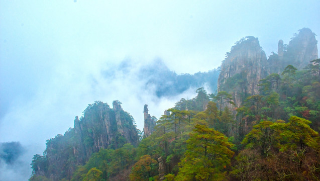 黄山风光